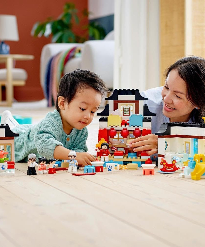 LEGO DUPLO Town Happy Childhood Moments 10943 Building Toy (227 Pieces)