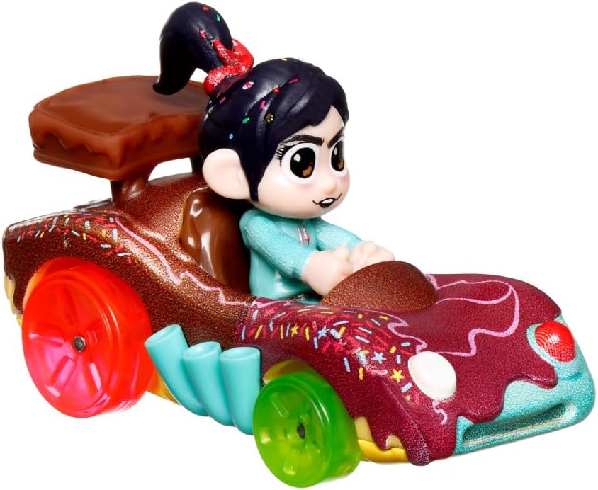 Hot Wheels RacerVerse Die-Cast Disney Wreck-It-Ralph Vanellope Racing Car