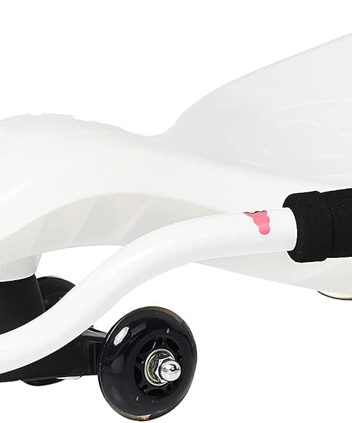 سكوتر جيه دي باج كيدز سواير المتأرجح، عجلات خلفية مضيئة بتقنية LED، مساند أقدام مانعة للانزلاق، مقعد مصبوب مريح، مناسب للأعمار من ٢ إلى ٥ سنوات، دراجات، دراجات ثلاثية العجلات، وألعاب ركوب