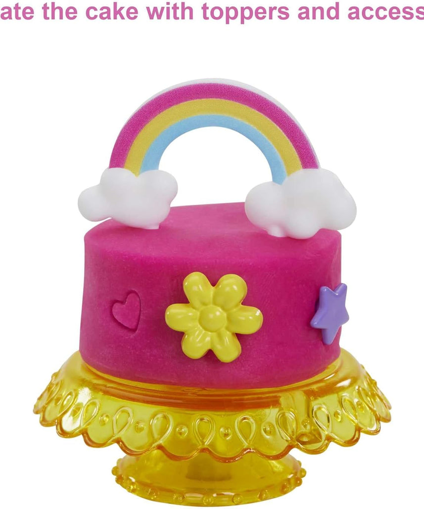 Barbie Bakery Playset With 12 In Petite Doll, Pink Hair, Bakery Station, Cake Making Feature & 20+ Realistic Play Pieces, 3 & Up