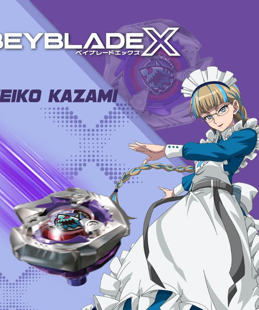 Takara Tomy Beyblade X Keel Shark 3-60LF Booster Pack Set, Balance Type Top with Customizable Parts, Bey Toy for 8+ Year Old Boys and Girls, Spinning Toys, Battle Tops