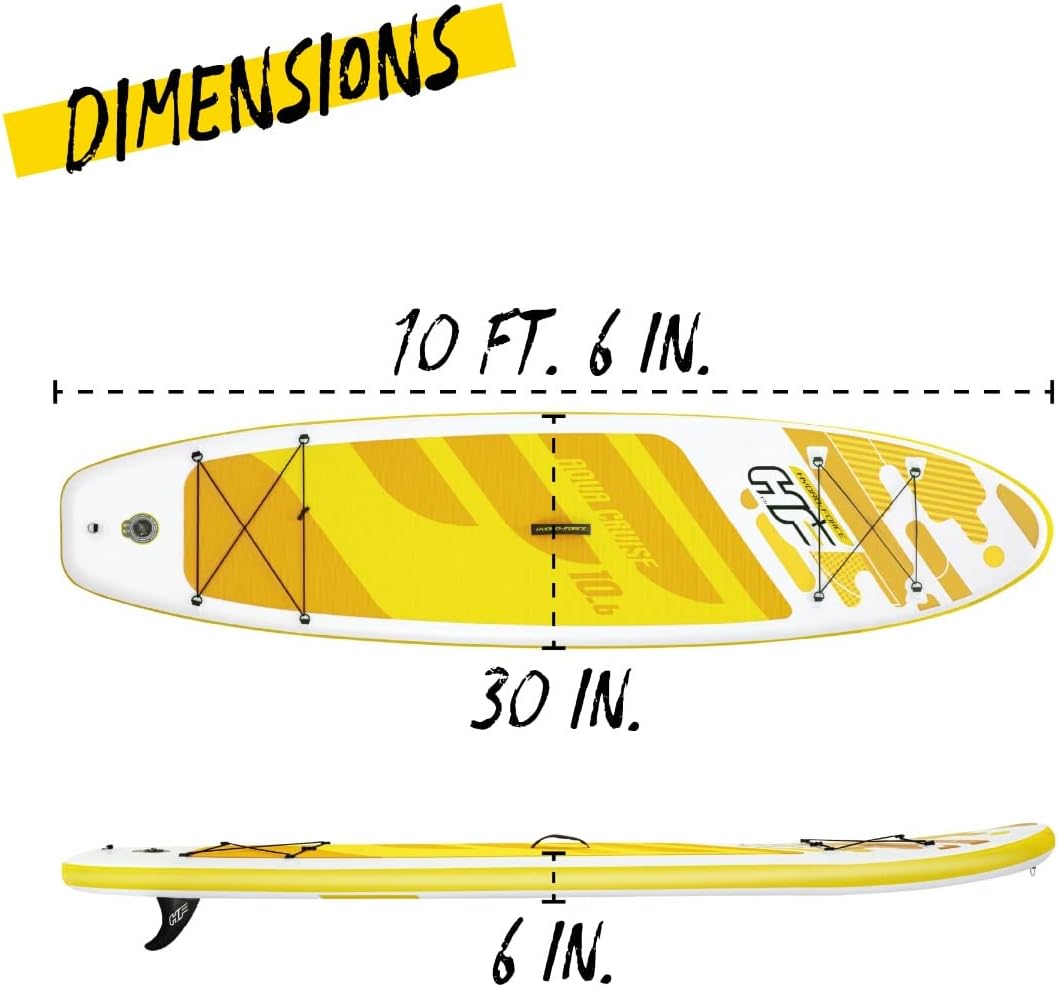 Bestway Hydro-Force Aqua Cruise Inflatable Stand-Up Paddleboard Set 320x76x12 cm – Adult 14+