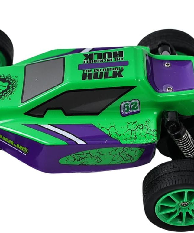 Marvel Hulk Inferno GT Blazer 2.4 GHz RC Car – Full Function Remote Control Monster Truck with Working Lights, High Speed Off-Road Action Toy for Kids Ages 6+, Official Marvel Merchandise