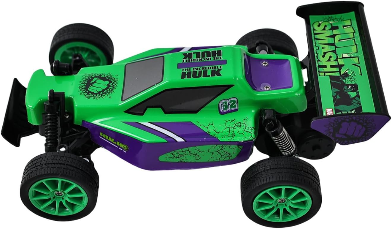 Marvel Hulk Inferno GT Blazer 2.4 GHz RC Car – Full Function Remote Control Monster Truck with Working Lights, High Speed Off-Road Action Toy for Kids Ages 6+, Official Marvel Merchandise