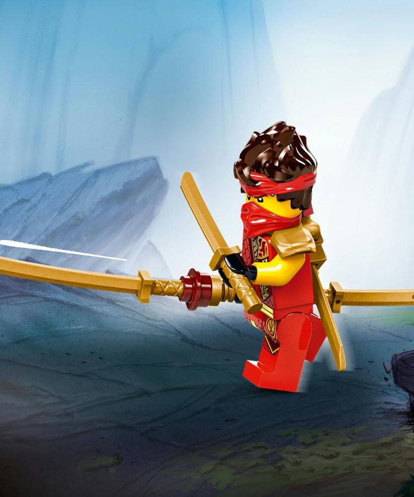 LEGO NINJAGO Source Dragon of Motion Figure Set, Ninja Adventure Toys for Boys & Girls, with 6 Minifigures Incl. Characters Kai & Arin, Dragons Rising Birthday Gift for kids & Teens aged 12 Plus 71822