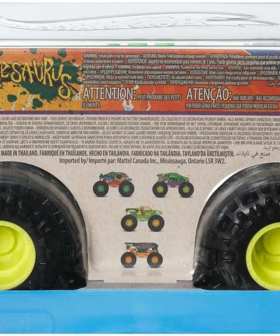 Hot Wheels Monster Trucks Oversized 1:24 Scale – Die-Cast Monster Truck with Giant Wheels & Extreme Designs – Ages 3+