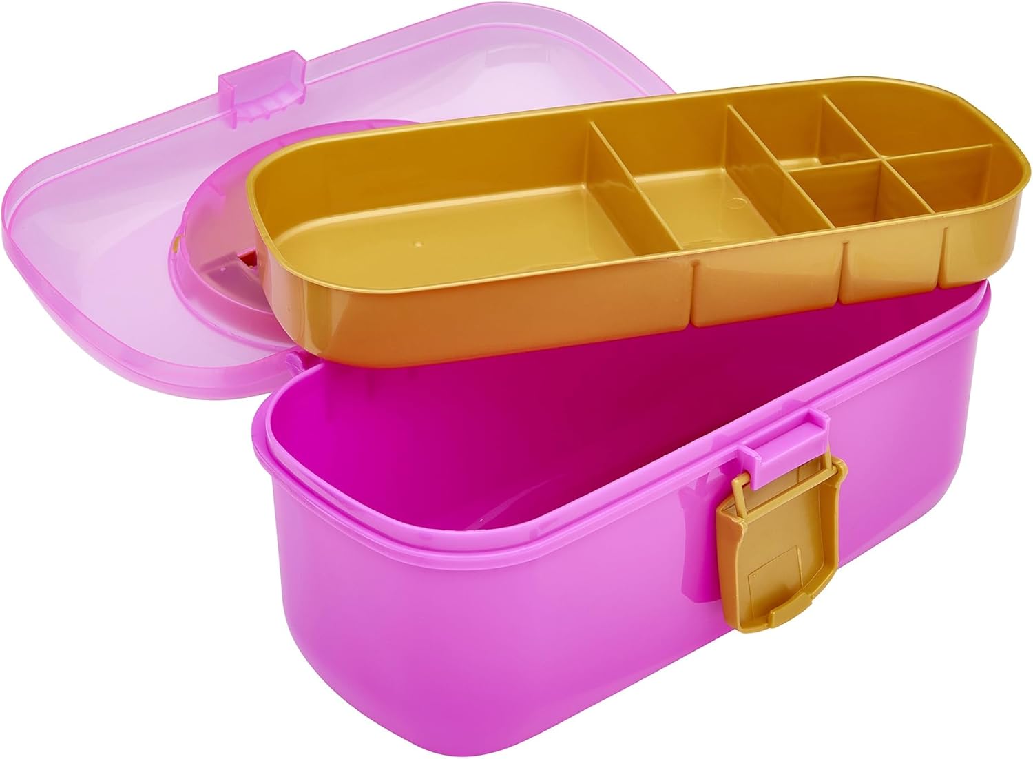 Shimmer N Sparkle 2-in-1 Hair & Body Creations Caddy, Complete Styling Kit with Hair Colors, Extensions, Tattoos, Chalk & Accessories, Portable Creativity Set for Kids Ages 8+