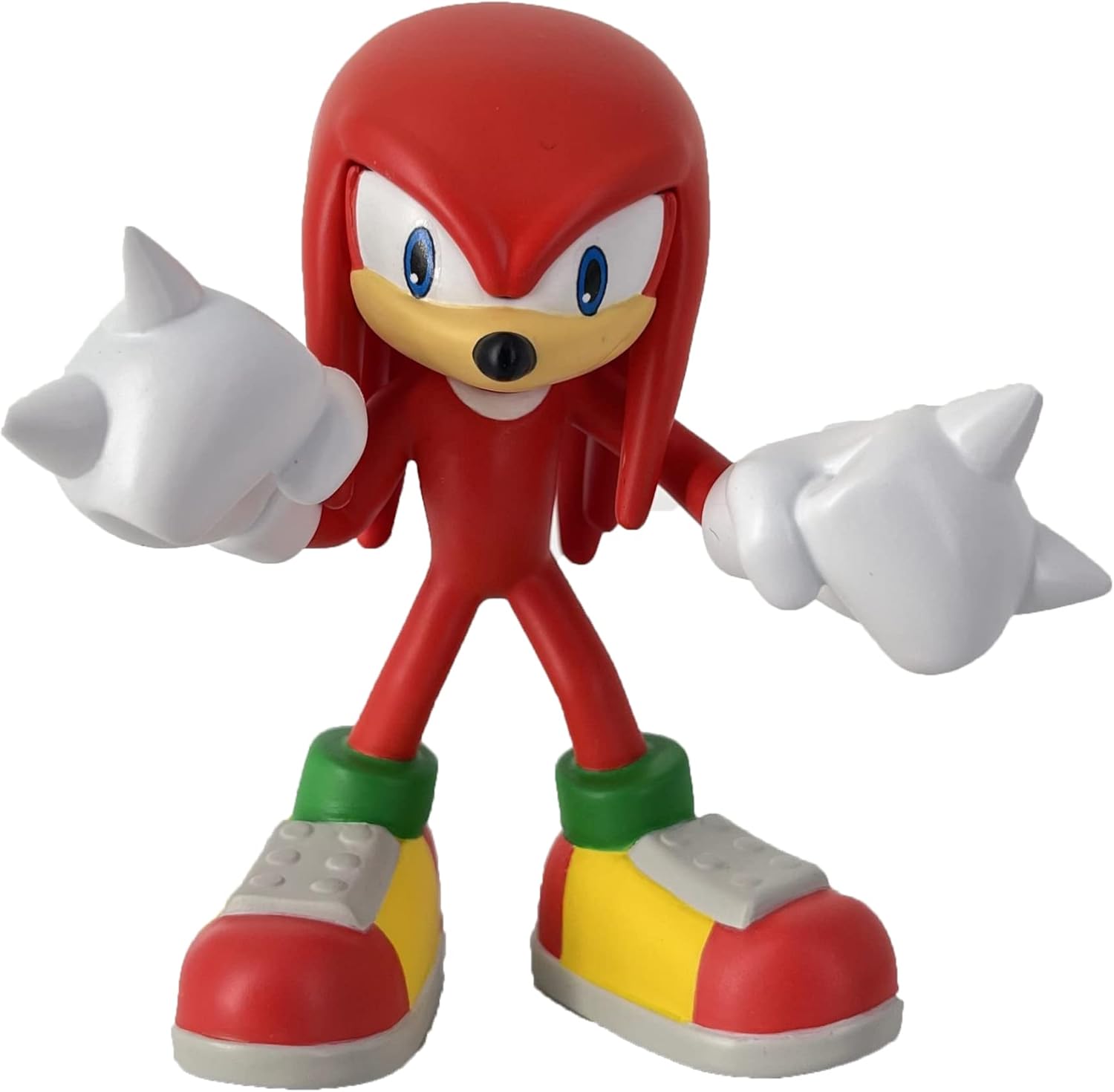 Comansi Sonic Figurines Gift Box 4-Piece Set, Miniature Figures of Sonic, Shadow, Knuckles, Tails, High-Quality Thermoplastic Plastic, Tabletop Collectible Toys, 6cm, Officially Licensed