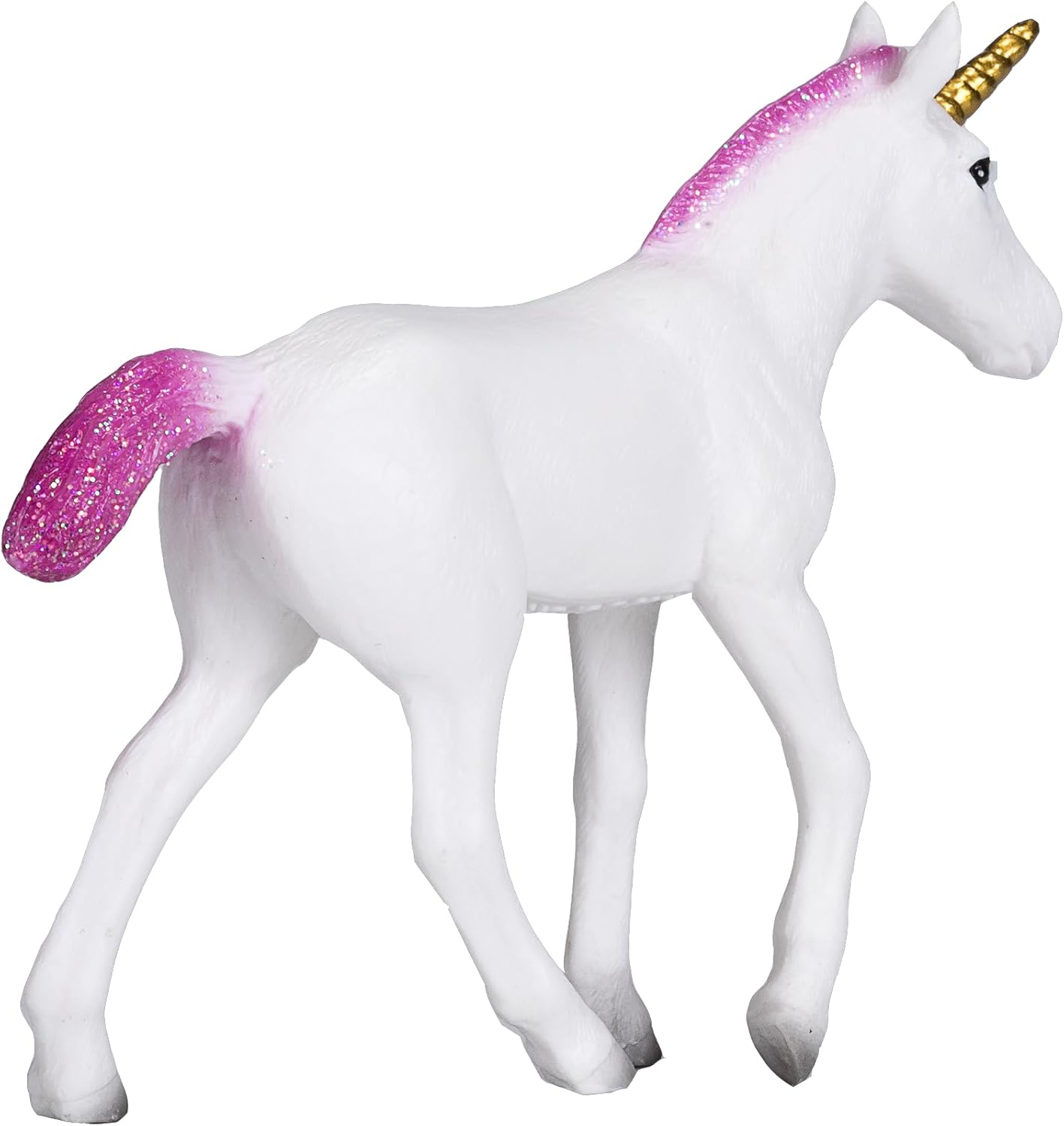 MOJO Unicorn Baby Toy Figure, Hand-Painted Fantasy Animal, Realistic Collectible Figurine, Educational Diorama Model, Ages 3+