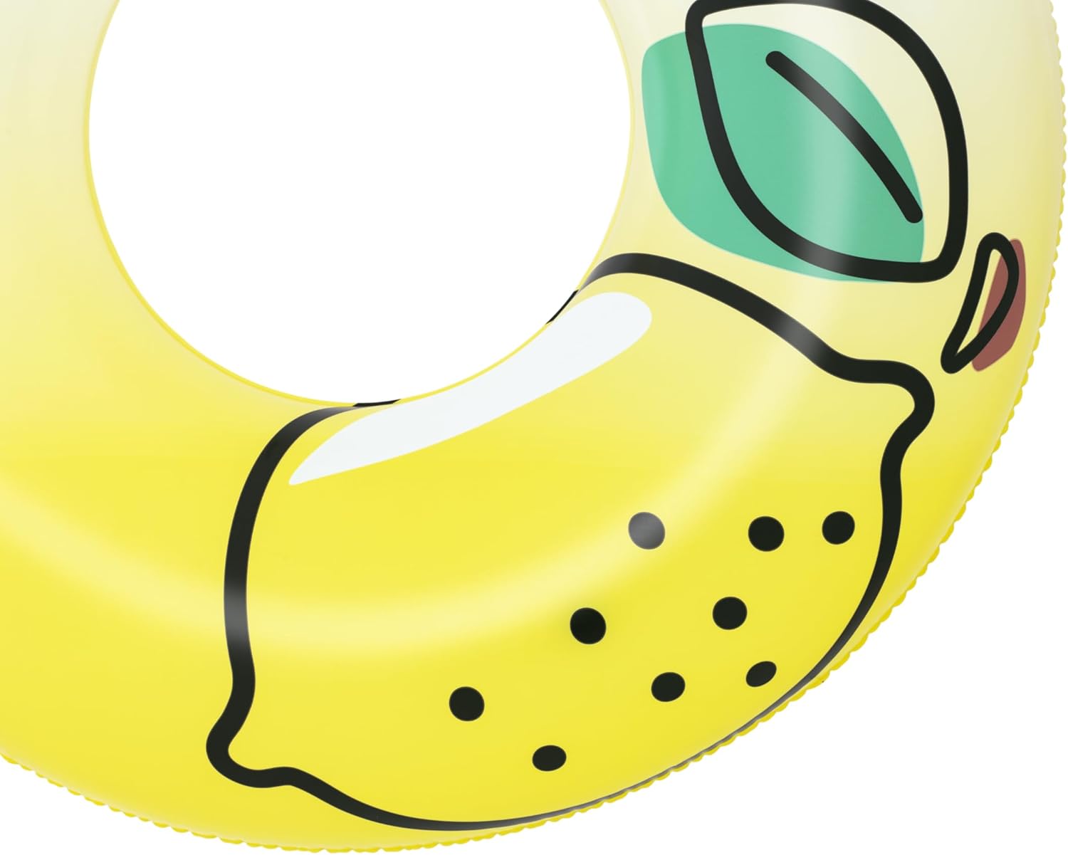 Bestway Swim Ring Fresh Squeezed Lemon Swim Tube 1.14M, Outdoor & Indoor Relaxation & Play, Swim Tubes, Pool Floats, Bright Graphics, Heavy-duty Handles
