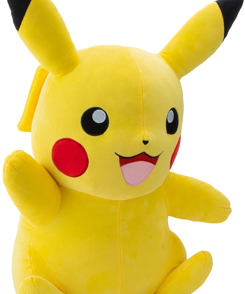 Pokemon Plush Pikachu 24-Inch, Extra Large Soft Stuffed Toy, Official Pokémon Plush by Jazwares, Ages 2+