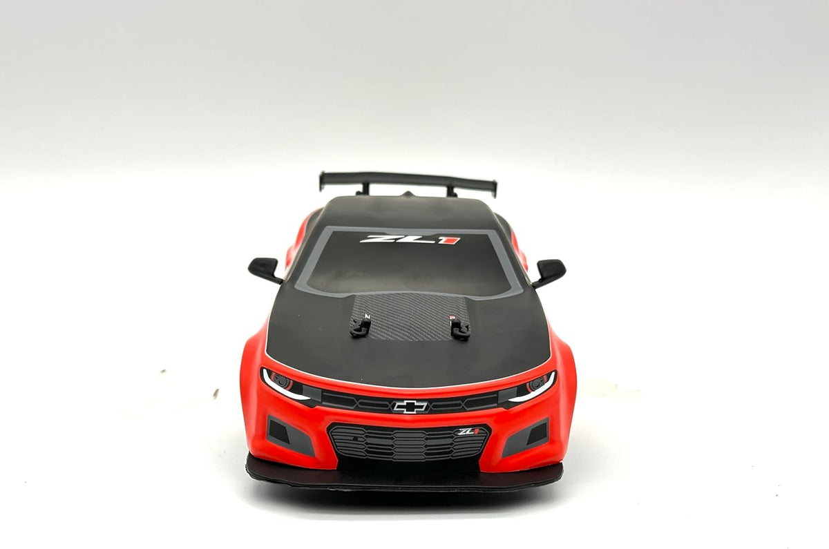 D-Power 1:16 Chevrolet Camaro ZL1 2021 RC Car, Vapor Exhaust Effect, 2.4GHz Remote Control, Rechargeable Battery, Ages 6+