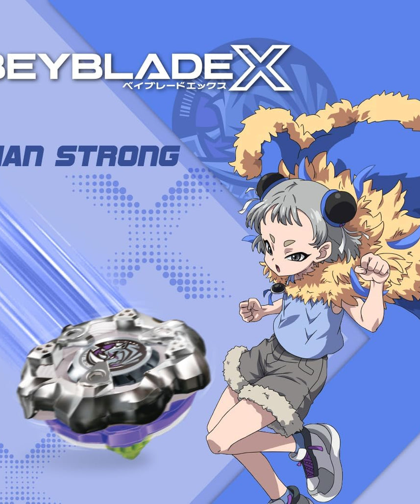 Takara Tomy Beyblade X Horn Rhino 3-80S Booster Pack Set, Balance Type Top with Customizable Parts, Bey Toy for 8+ Year Old Boys and Girls, Spinning Toys, Battle Tops