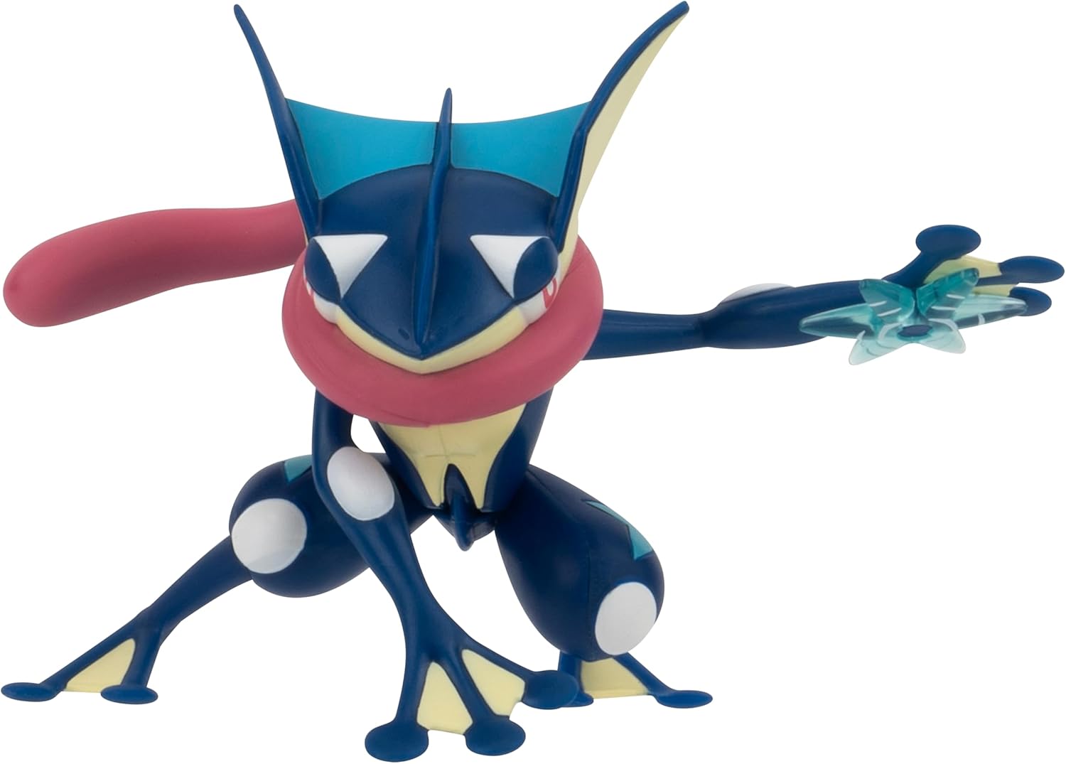Pokemon Greninja Figures, Detailed Official Figures, Deluxe Action, Battle Ready, Action Figurines, Collectibles, Display Toys for Boys, Battle Feature Figures
