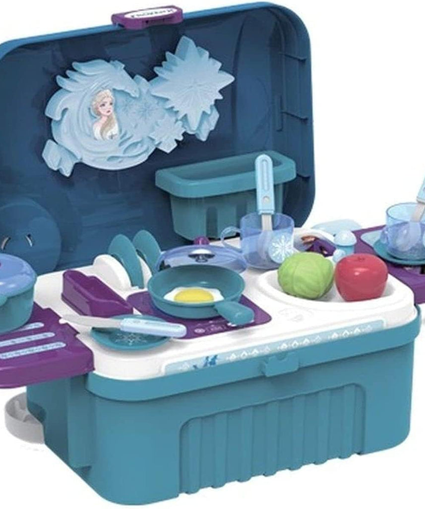 Jakks Disney Frozen II 3 in 1 Kitchen Trolley Case