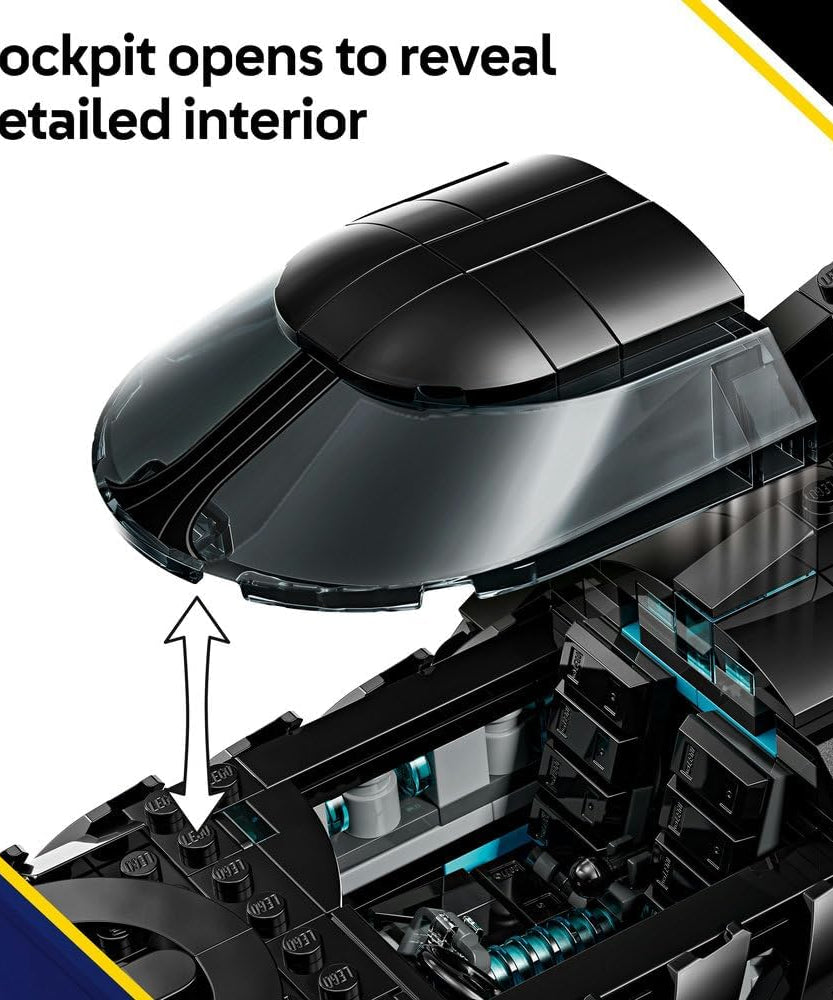 LEGO DC Batman Forever Batmobile - Super Hero Car Toy with a Minifigure - incl. an Opening Cockpit & Detailed Interior - Gift for 12+ Year Old Boys, Teenagers & Adult Fans - 76304