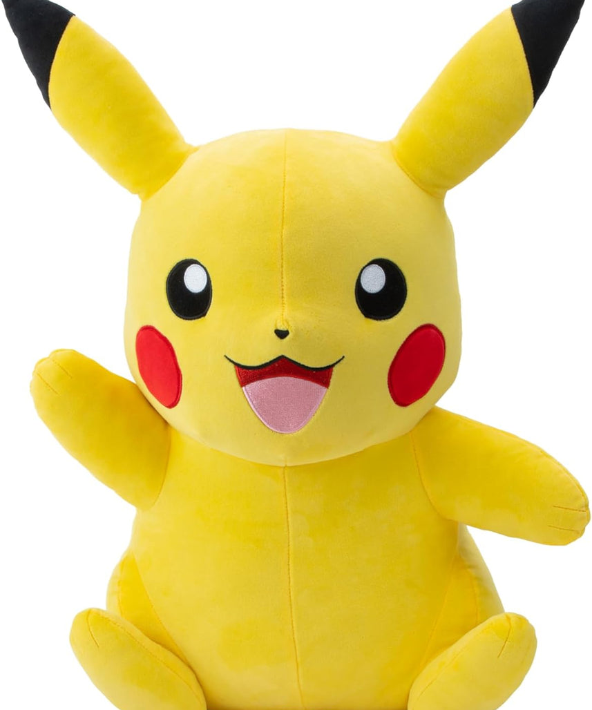 Pokemon Plush Pikachu 24-Inch, Extra Large Soft Stuffed Toy, Official Pokémon Plush by Jazwares, Ages 2+