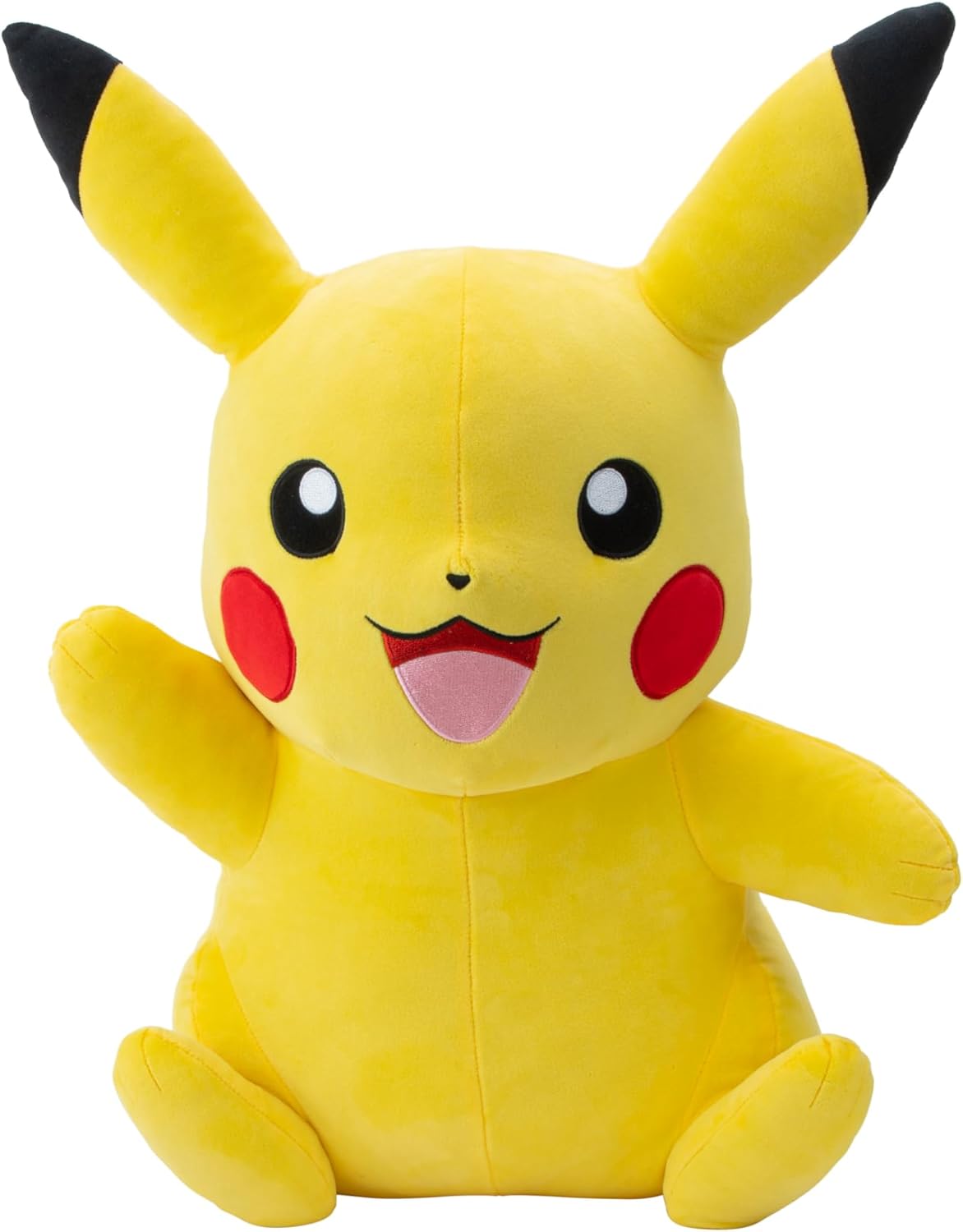 Pokemon Plush Pikachu 24-Inch, Extra Large Soft Stuffed Toy, Official Pokémon Plush by Jazwares, Ages 2+