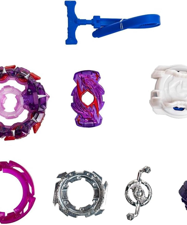 Takara Tomy Beyblade Burst Tact Luinor L5 Starter Set Left-Spin Balance Battling Top with Launcher and Ripcord for Kids and Collectors Ages 8 and Up