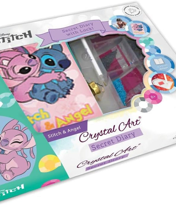 Stitch & Angel, Crystal Art Secret Diary