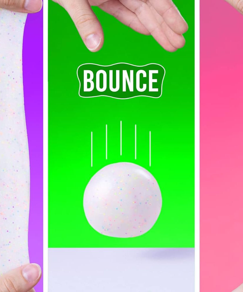 معجون التفكير أحادي القرن المتوهج في الظلام من كريزي آرون، علبة 4 بوصات مع 90 جرامًا من معجون اللعب الحسي غير السام الذي لا يجف أبدًا، لعبة فيدجيت إبداعية ناعمة الملمس للأولاد والبنات من سن 3 سنوات فما فوق