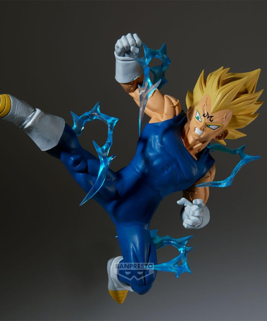 Banpresto Majin Vegeta (Vs Goku Super Saiyan 2) Dragon Ball Z Match Makers 15 cm BP29755P Multicolour Collectible Figure Ideal for Anime Fans