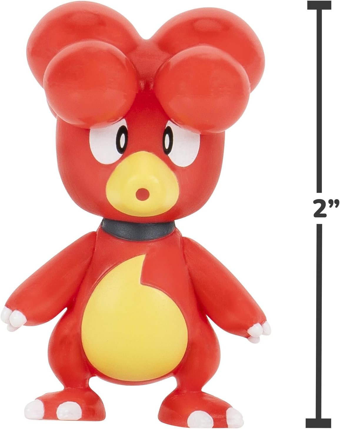 Pokemon Battle Figure Magby & Squirtle, Official Detailed Action Figures, Play Figurines for Kids, Toy Gift