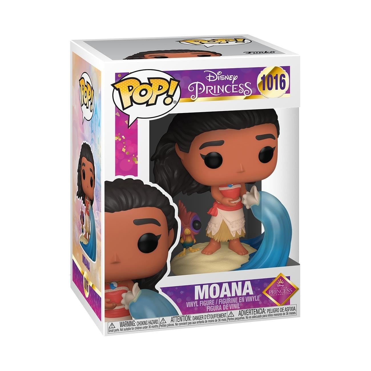 Funko Pop! Disney Ultimate Princess Moana Collectible Vinyl Figure 3.75 Inch for Kids and Adults