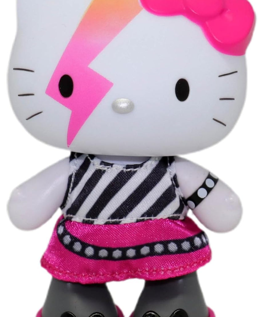 Hello Kitty Doll Rocker 4-Inch, Hello Kitty - Collectable Figure - Gift Idea - Official Merchandise - Toys for Kids & Adults - Cartoons Fans - Model Figure for Collectors and Display