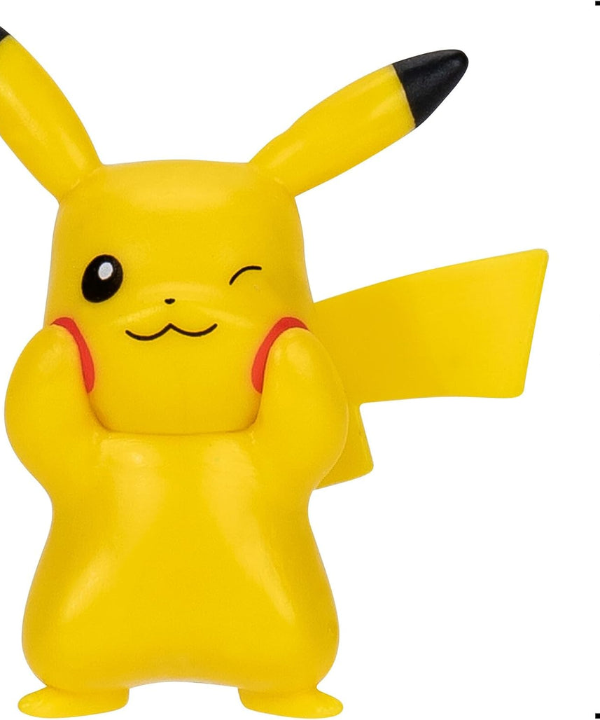Pokemon Pikachu & Treecko Figures, Detailed Official Figures, Battle Ready, Action Figurines, Collectibles, Display Toys for Boys, Battle Figure