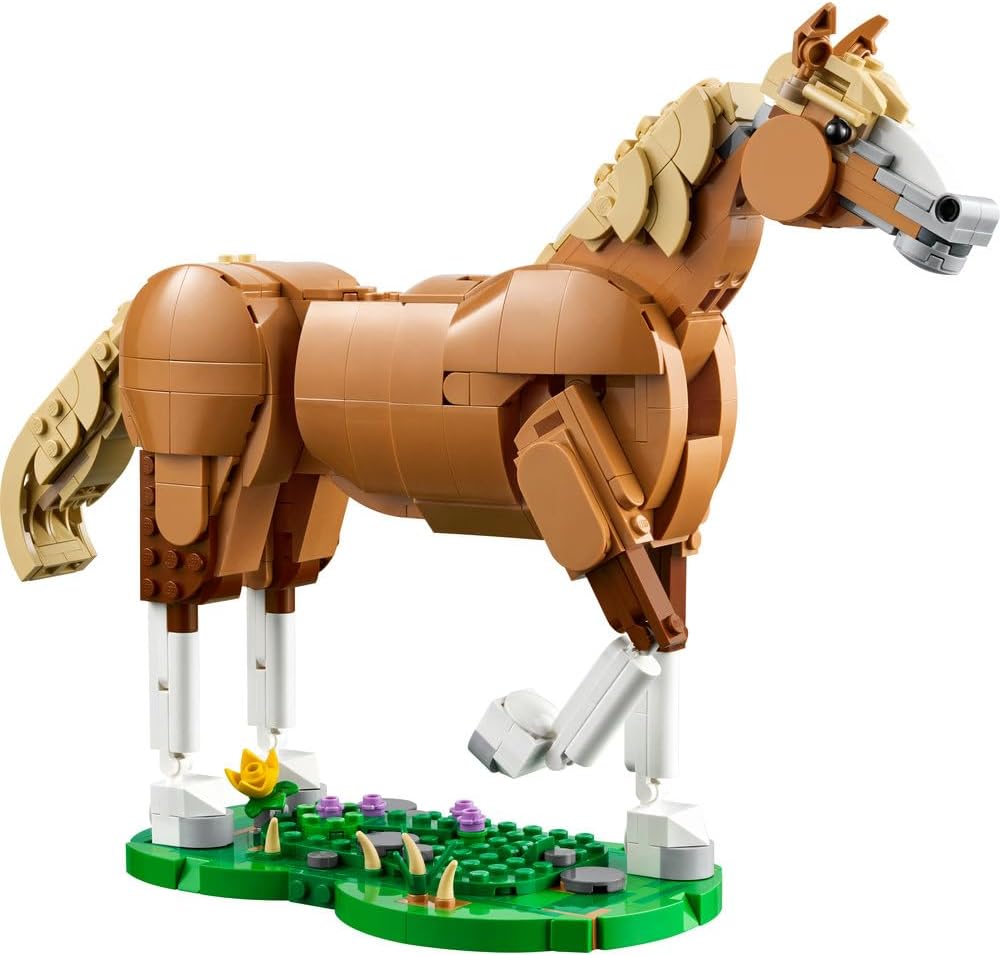 LEGO 31166 Beautiful Horse Building Set for Girls 9+ Creative Animal Construction Toy