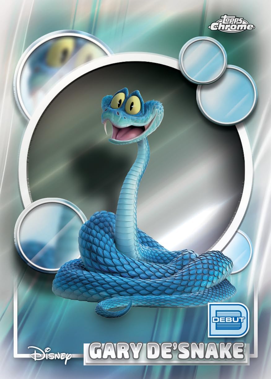 Topps 2026 Chrome Disney Value Box Trading Cards, 8 Packs per Box, 4 Cards per Pack, Includes 2 Exclusive Raywave Parallels, Official Licensed Collectible, 18M+