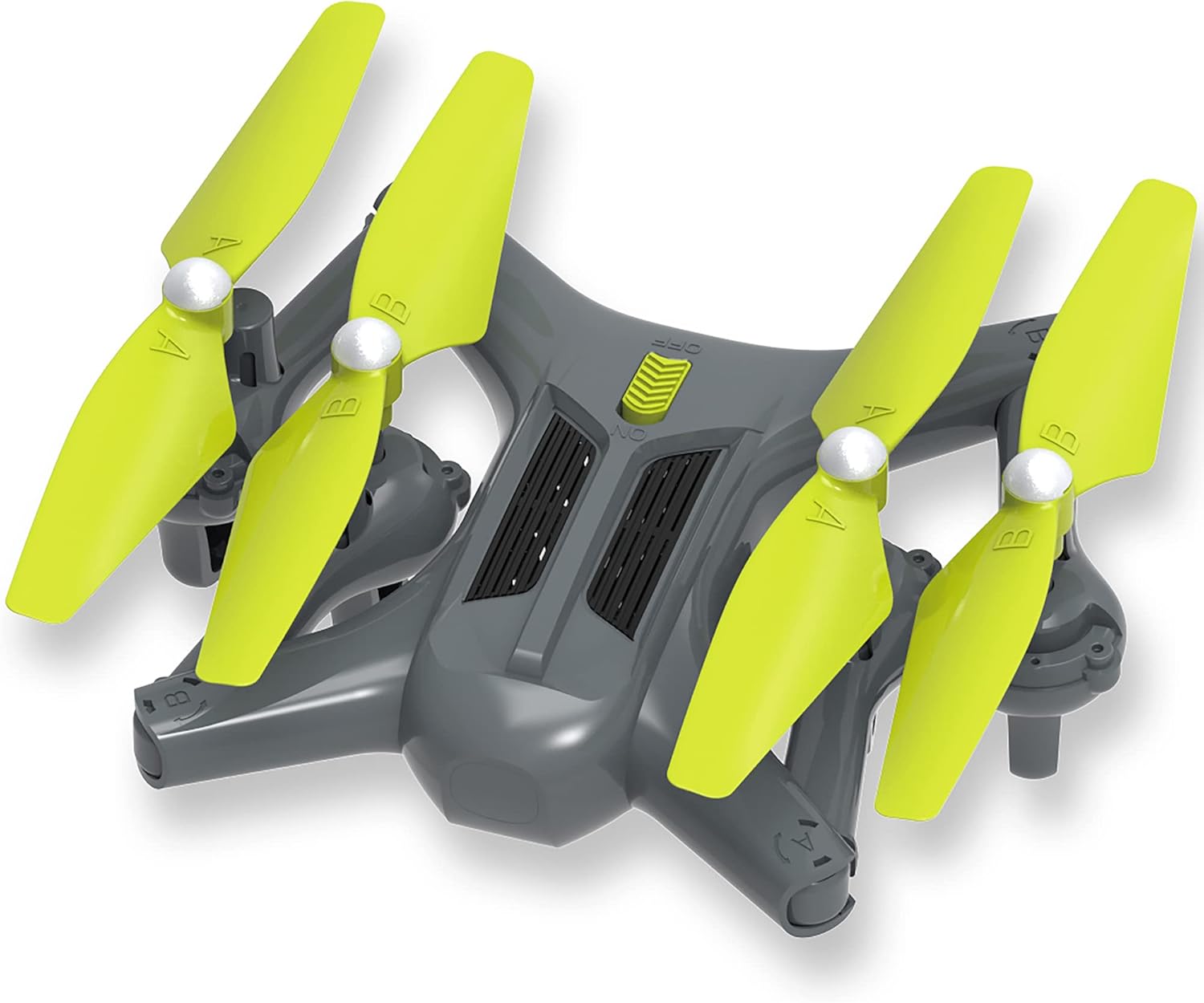 SYMA Storm Quadcopter Z4, Beginner-Friendly Foldable Drone, One-Key Takeoff & Landing, Auto-Hover, 360° Flips, 720p Camera, Black, Ages 12+