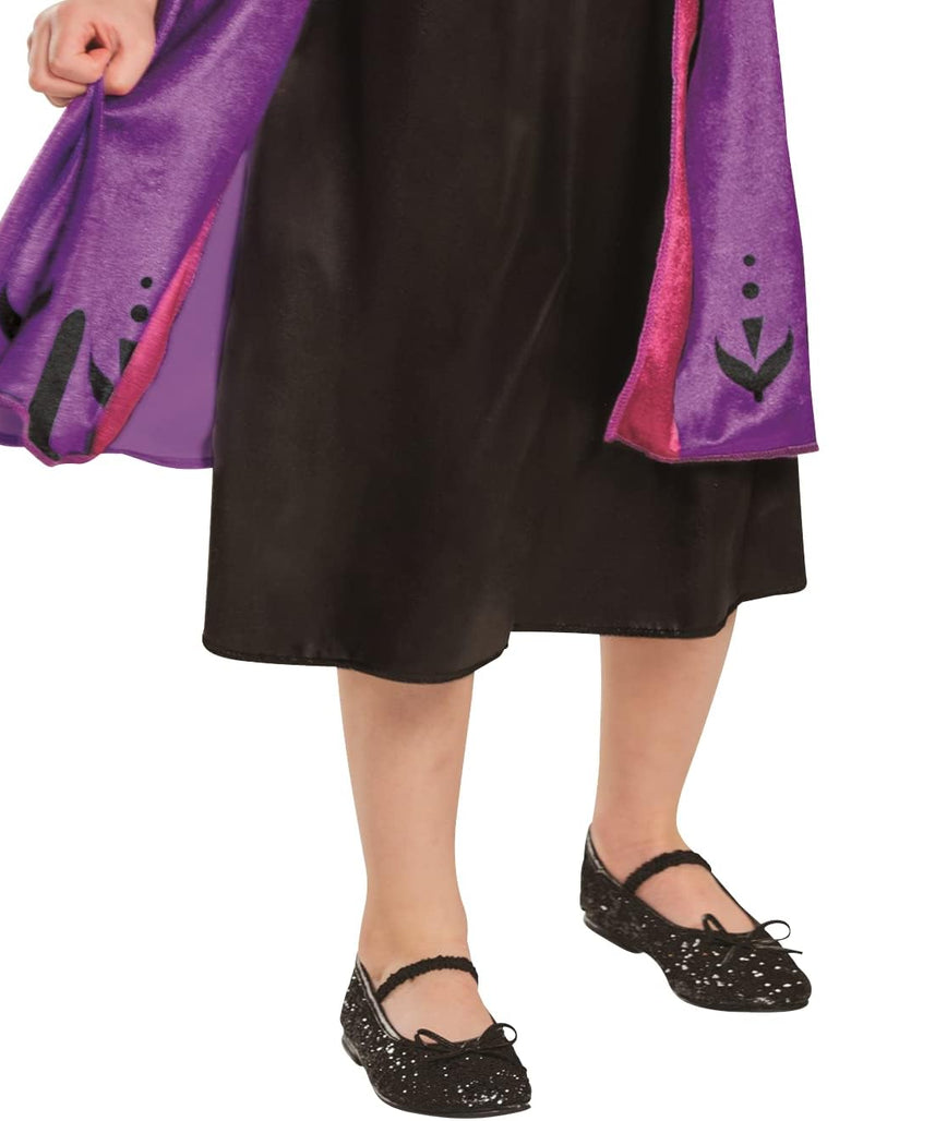Disguise Disney Anna Frozen 2 Classic Girls' Halloween Costume Purple, 3T-4T