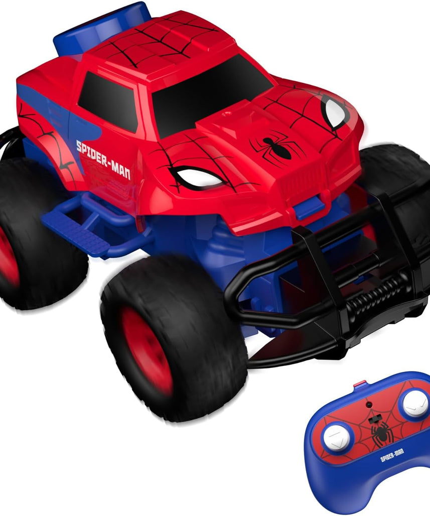 Marvel Spider-Man Ridge Runner R/C Remote Control Car, 2.4 GHz Full Function Toy for Ages 3+