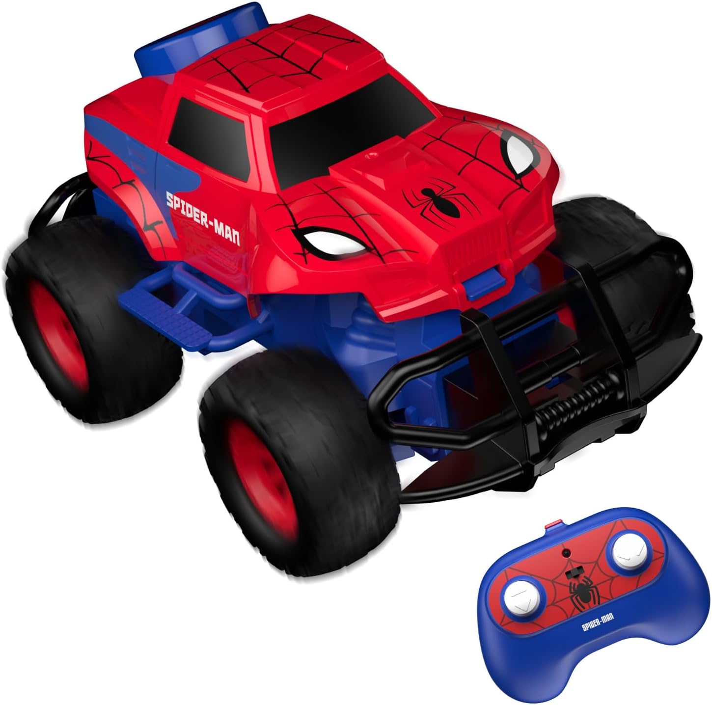 Marvel Spider-Man Ridge Runner R/C Remote Control Car, 2.4 GHz Full Function Toy for Ages 3+