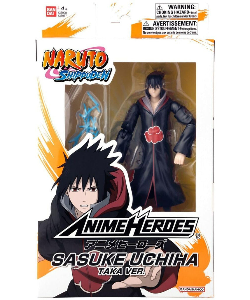 Ani Figurine Naruto - Sasuke Taka 12-Inches, Official Acton Figures, Articulated Figurines, Collectibles, 4 Years+