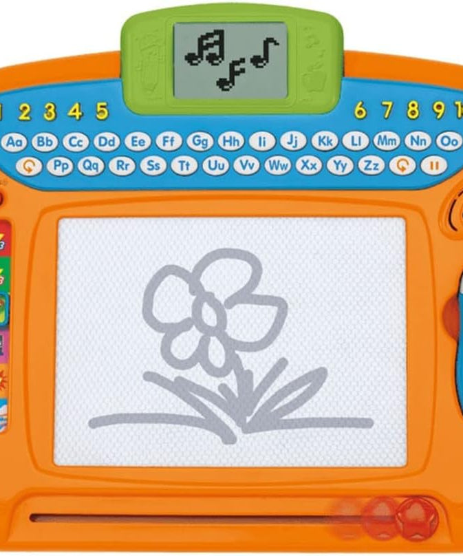 Winfun Write ’N Draw Learning Board | Educational toy Drawing Pad for Kids 2+ Years | Alphabet, Numbers & Spelling | Interactive Learning & Music Modes