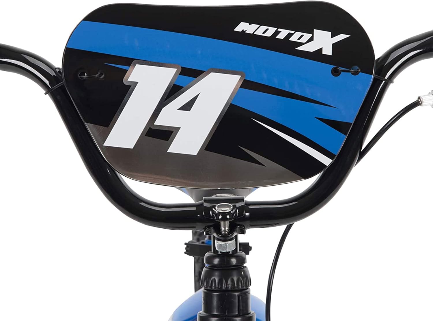 Huffy MotoX SDWK Kids Bike, Red and Black, 14 Inch Wheels, Removable Training Wheels, Quick Connect Assembly, Ages 4 to 6, Bikes