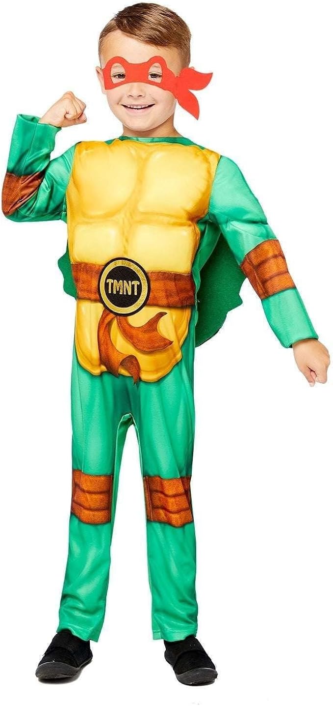 Child Teenage Mutant Ninja Turtle Deluxe Dress-Up 6-8 Years