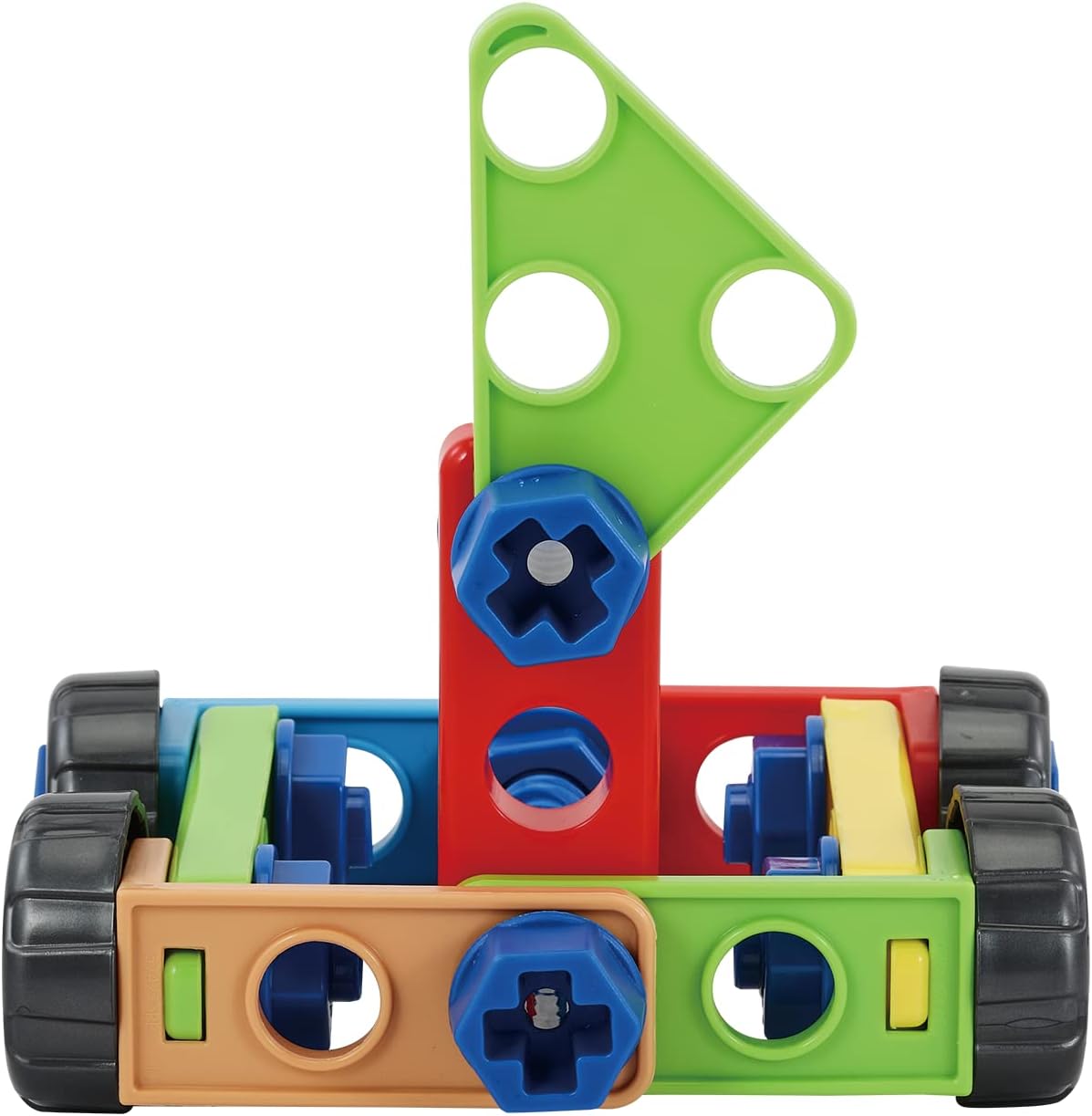 VTech My Busy Workbench, Interactive Toddler Toy, Pretend Play Tools, 100+ Pieces, Lights, Music & Sounds, Kids Gifts 3, 4, 5 + Years, English Version