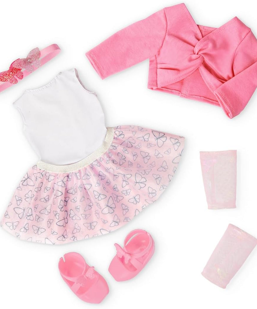 Our Generation 18-inch Ballerina Doll in Butterfly Ballet Outfit - Mika