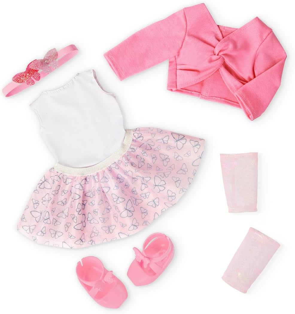 Our Generation 18-inch Ballerina Doll in Butterfly Ballet Outfit - Mika