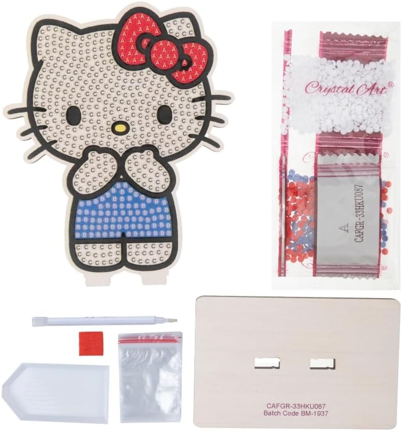 Hello Kitty, Crystal Art Buddy