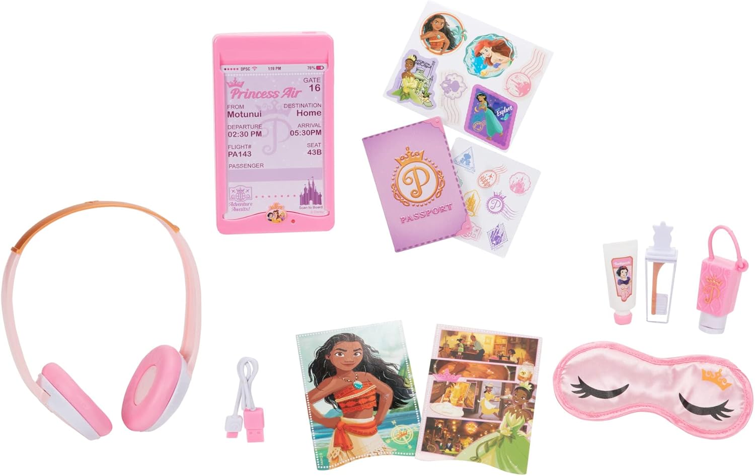 Disney Princess Style Deluxe Suitcase Set