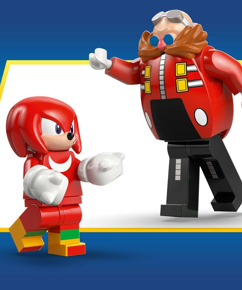 LEGO Sonic 77005 Knuckles vs Dr. Eggman Egg Walker Battle Set for Kids 8+