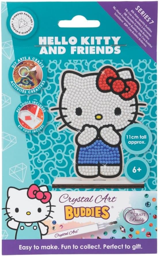 Hello Kitty, Crystal Art Buddy