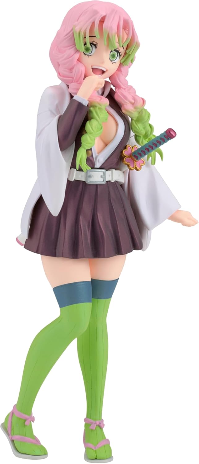 Banpresto Mitsuri Kanroji Demon Slayer - Kimetsu No Yaiba - Glitter & Glamours - Special Color Version 22 cm mehrfarbig BP88972P