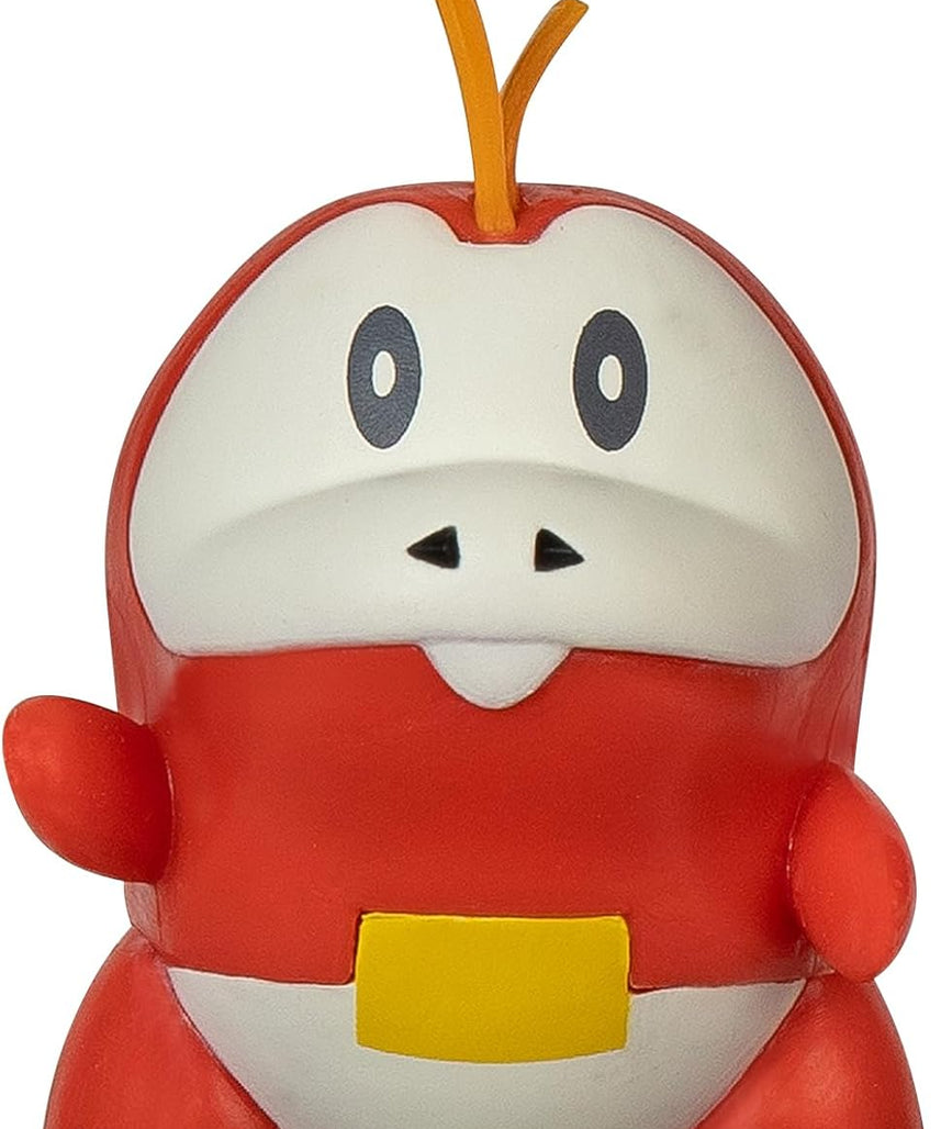 Pokémon Battle Figure First Partner 2 Pack, 2 Inch Fuecoco and Pikachu Action Figures, Authentic Anime Details, Official Jazwares Toy, Ages 4 Years and Up