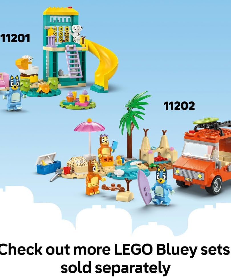 LEGO Bluey: Bluey's Family House Toy - Modular Playset with Multiple Rooms, a Garden, 4 Minifigures & Fun Accessories - Birthday Gift for 4+ Year Old Girls & Boys or TV Show Fans - 11203